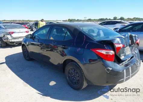 2017 Toyota Corolla Le from USA, damaged, VIN 5YFBURHE6HP705386